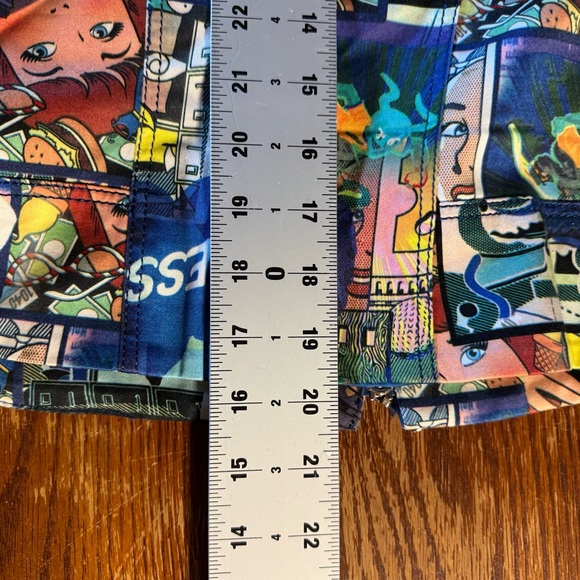 Alberto Makali size 4 bell sleeve comic‎ book cartoon crop jacket - Picture 9 of 10